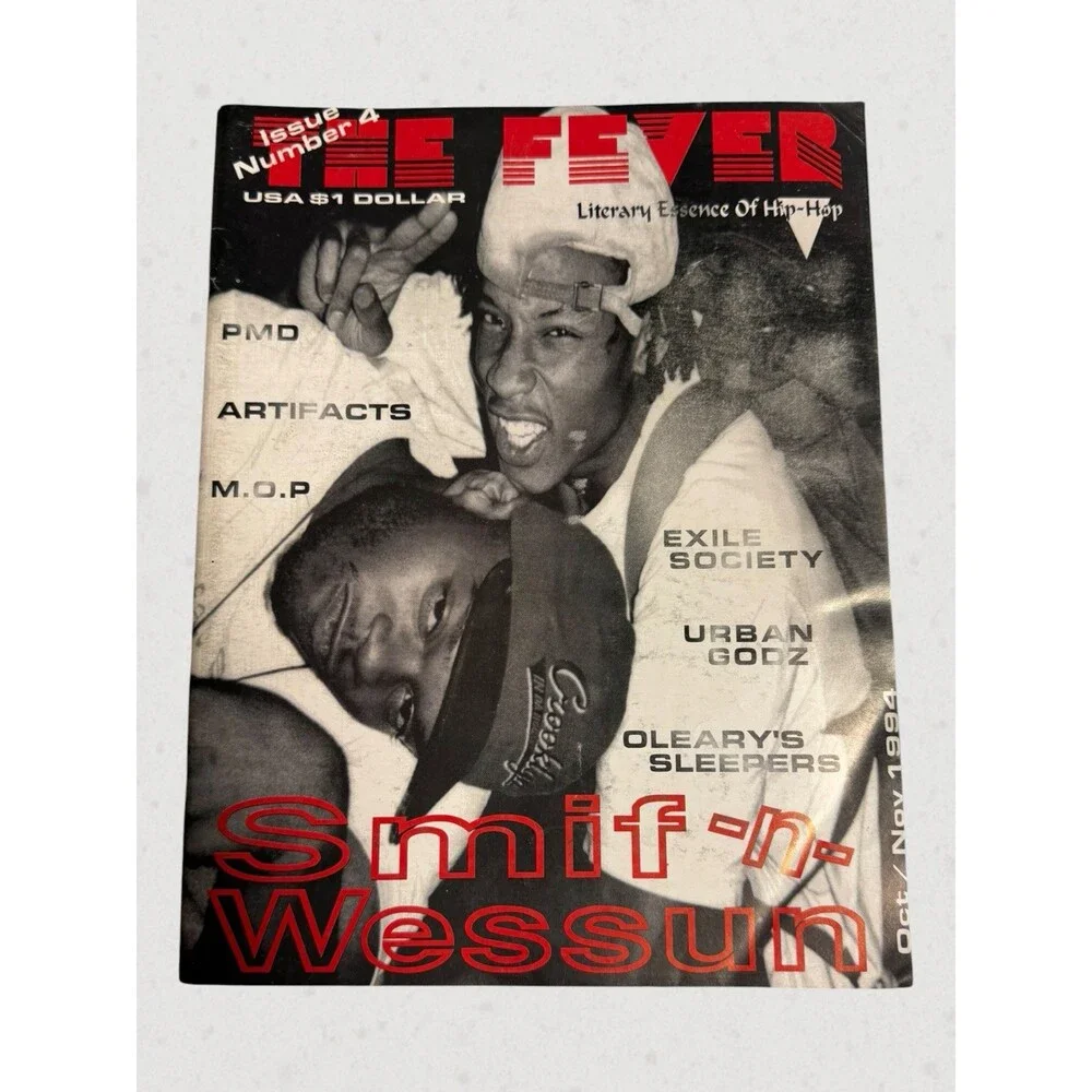 The Fever Hip Hop Magazine #4 Oct Nov 1994 Smif-N-Wessun